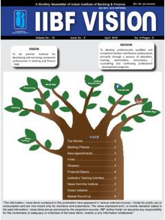 MISSION VISION - iibf.org.in