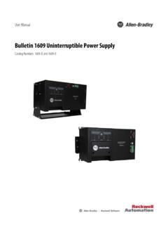 Uninterruptible Power Supplies User Manual
