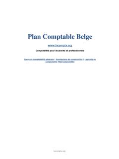 Plan Comptable Belge - Lacompta.org