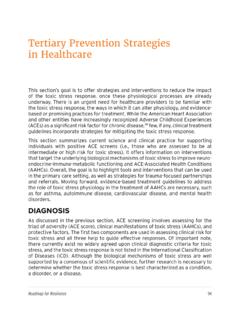 Tertiary Prevention Strategies in Healthcare - California