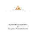 Liquidation Procedures Guideline for Co-operative ...
