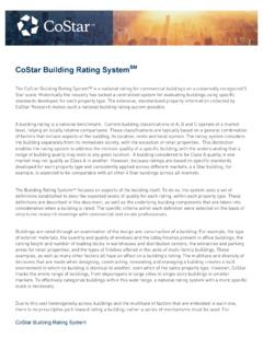 CoStar Building Rating SystemSM