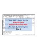 ETID New AMPS 514 Step1 - Defense Logistics Agency