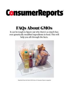 FAQs About GMOs - Living Non-GMO