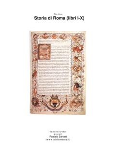 Tito Livio - Storia di Roma 1-10