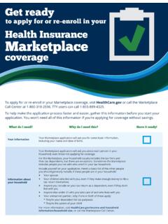 to apply for or re-enroll in your Health Insurance Marketplace