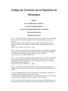 Codigo de Comercio de Nicaragua - poderjudicial.gob.ni