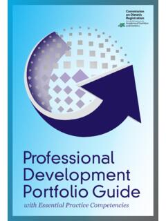Professional Development Portfolio