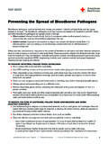Preventing the Spread of Bloodborne Pathogens