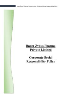 Bayer Zydus Pharma Private Limited - Corporate …