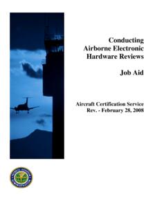 Job Aid: Conducting Airborne Electronic Hardware Reviews