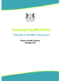 National Health Policy - Gov