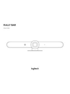 RALLY BAR - Logitech