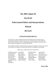 Enforcement Policy and Interpretations Manual
