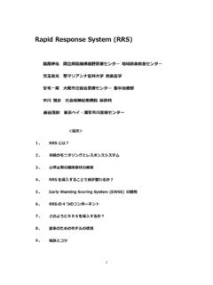 Rapid Response System (RRS) - jsem.me