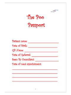 The Poo Passport