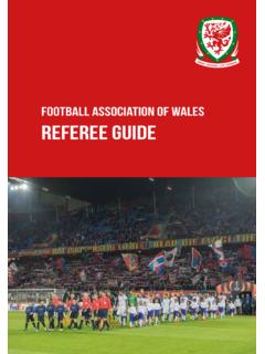 Football association of Wales Referee Guide