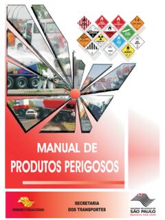 Manual de Produtos Perigosos revisado