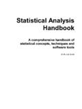 Statistical Analysis Handbook - StatsRef