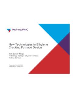New Technologies in Ethylene Cracking Furnace Design