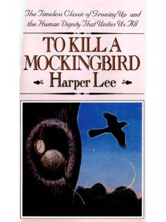 To Kill a Mockingbird [cs] - Summer Reading 2017