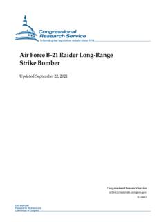 Air Force B-21 Raider Long-Range Strike Bomber