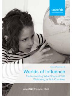 Innocenti Report Card 16 Worlds of Influence - unicef-irc.org