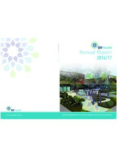 Annual Report - Goulburn Valley Health