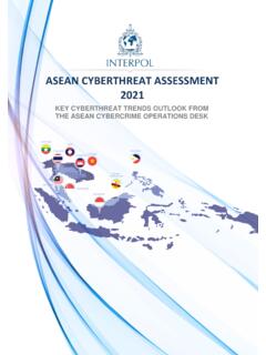 ASEAN CYBERTHREAT ASSESSMENT 2021 - Interpol