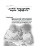 Academic Language of the English-Language Arts