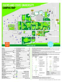 CLEVELAND STATE UNIVERSITY CAMPUS MAP