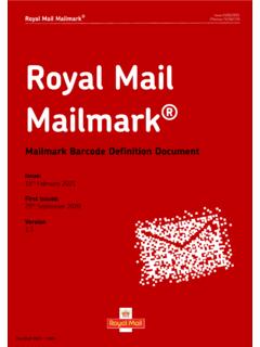 Royal Mail Mailmark