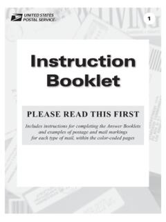 Instruction Booklet