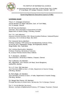 Governing Board &amp; Executive Council