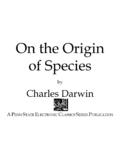 On the Origin of Species - Waseda University