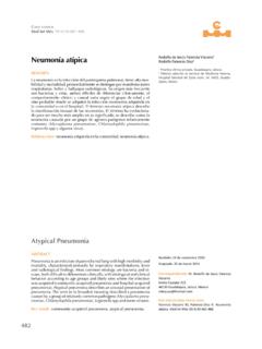 Atypical Pneumonia - medigraphic.com