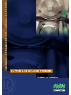 CUTTER AND SPLICER SYSTEMS - VELA International