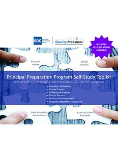 Principal Preparation Program Self -Study Toolkit