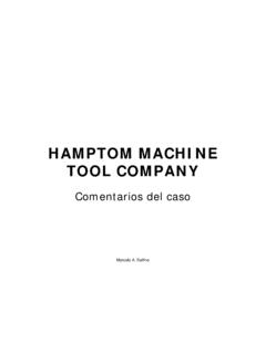 HAMPTOM MACHINE TOOL COMPANY - Marcelo A. Delfino
