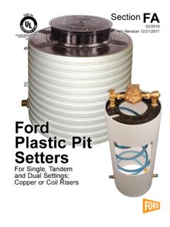 Ford Plastic Pit Setters