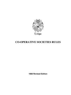 Co-operative Societies Rules