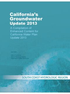 California’s Groundwater - water.ca.gov