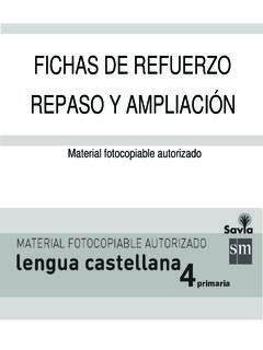 FICHAS DE REFUERZO REPASO Y AMPLIACI&#211;N