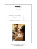 Partnership Relationship Management White Paper