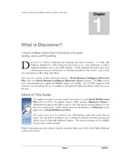 What is Discoverer? - US EPA