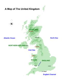 A Map of The United Kingdom - Primary Resources