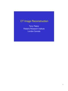 CT Image Reconstruction - AAPM