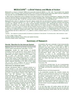 Summary of Research - Moducare