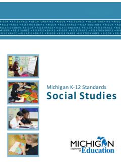 Michigan K-12 Standards for Social Studies