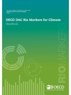 OECD DAC Rio Markers for Climate